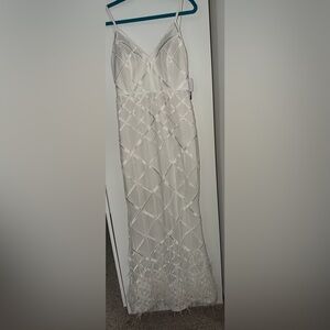 Guess White Dress Gown